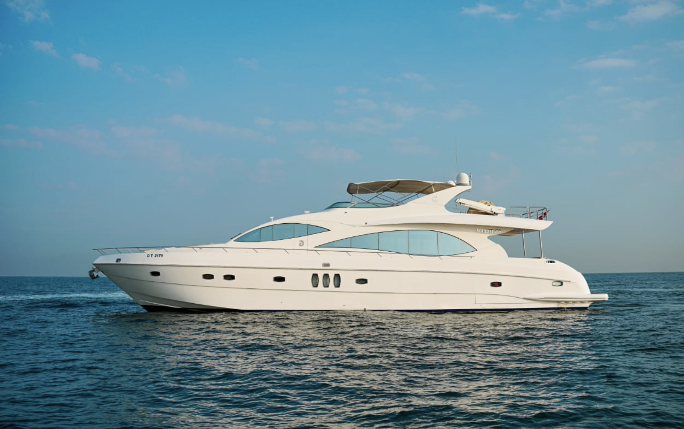 The Majestic yacht exterior