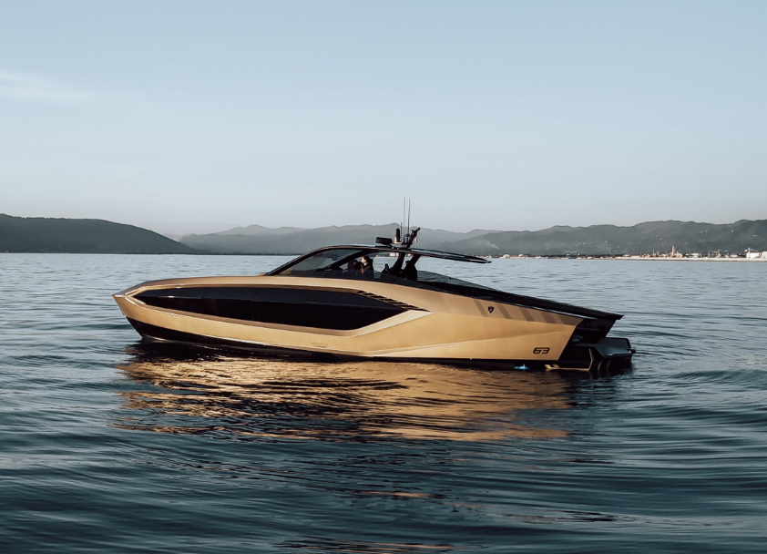 The Serenity yacht deck view
